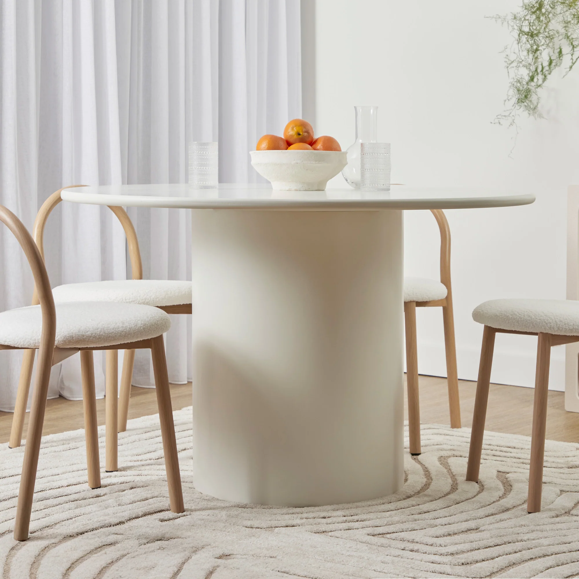 Portobello Dining Table White - Image 6