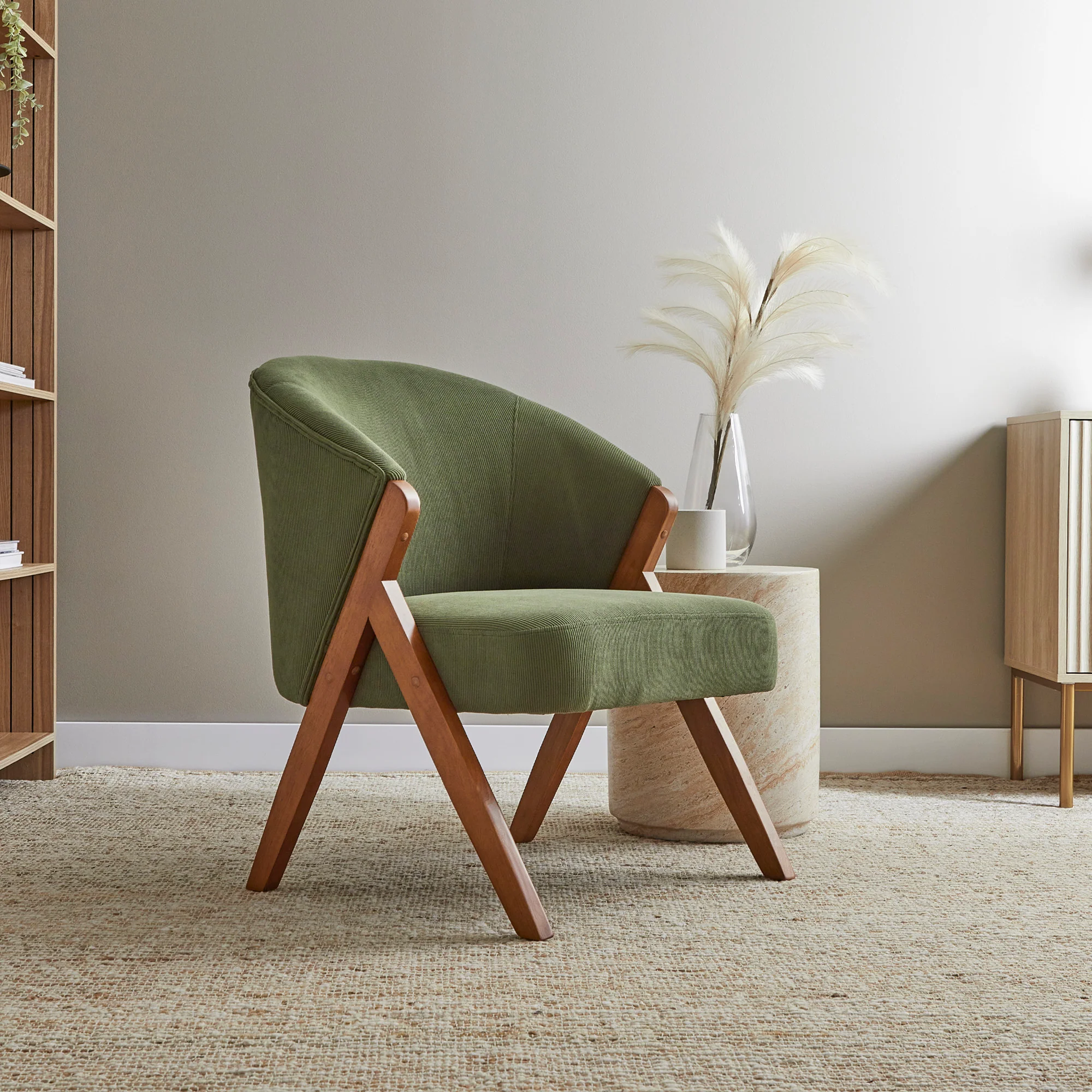 Remy Accent Chair Green - Image 9