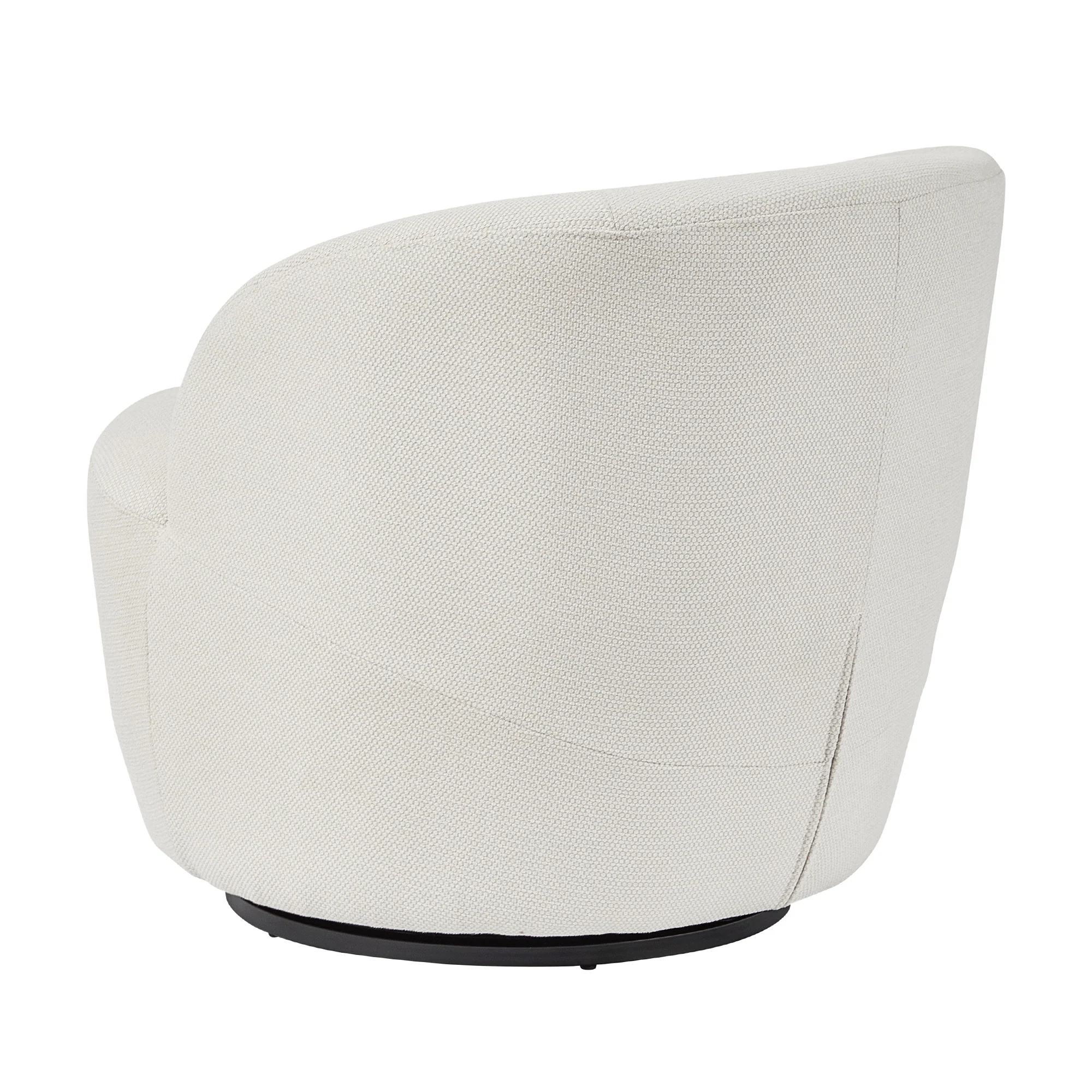 Sadie Swivel Armchair Cream - Image 14