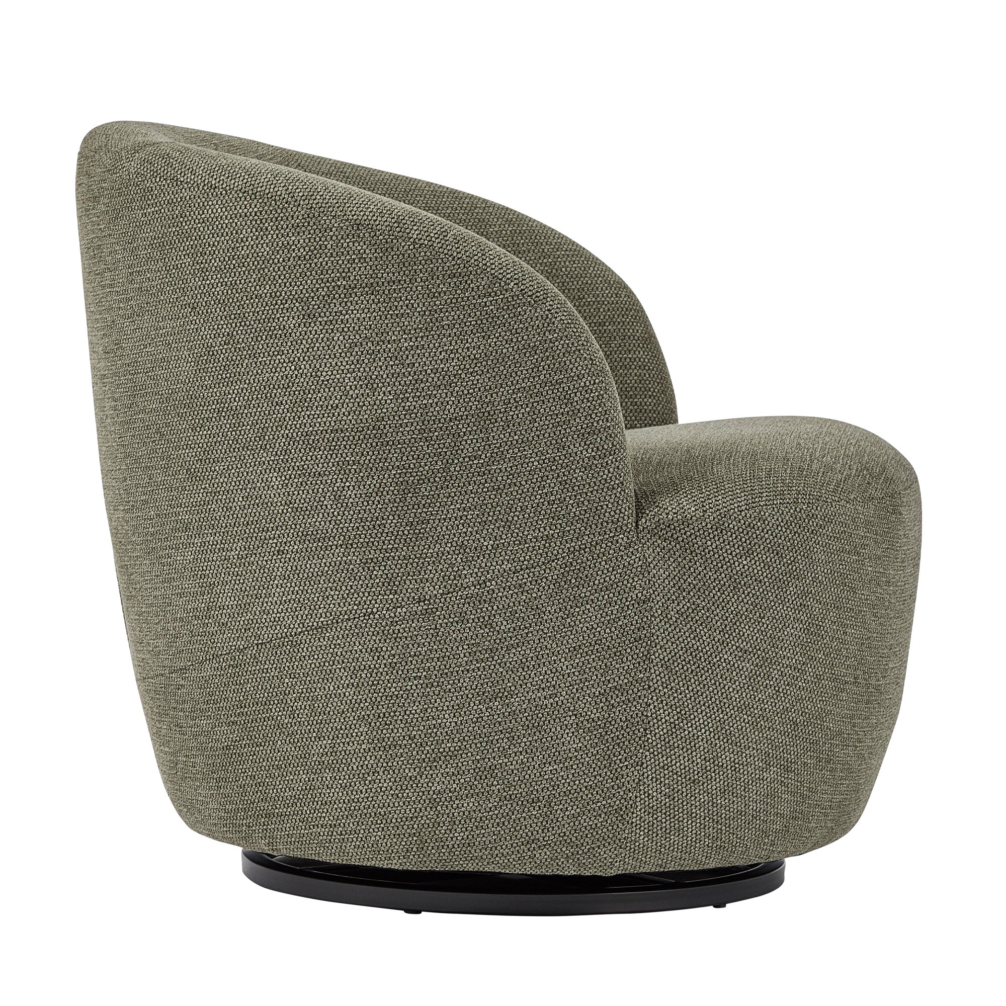 Sadie Swivel Armchair Green - Image 11