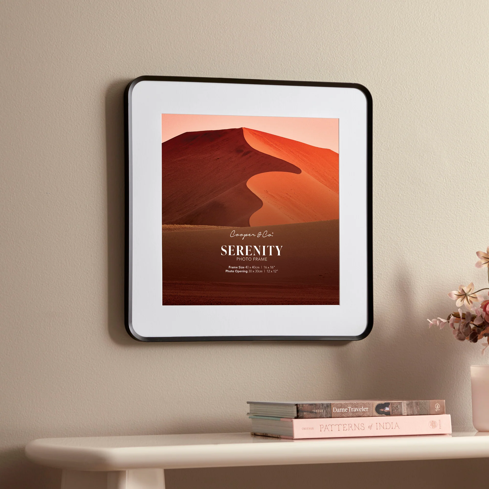 Serenity 40x40cm Mat to 30x30cm Photo Frame - Image 5