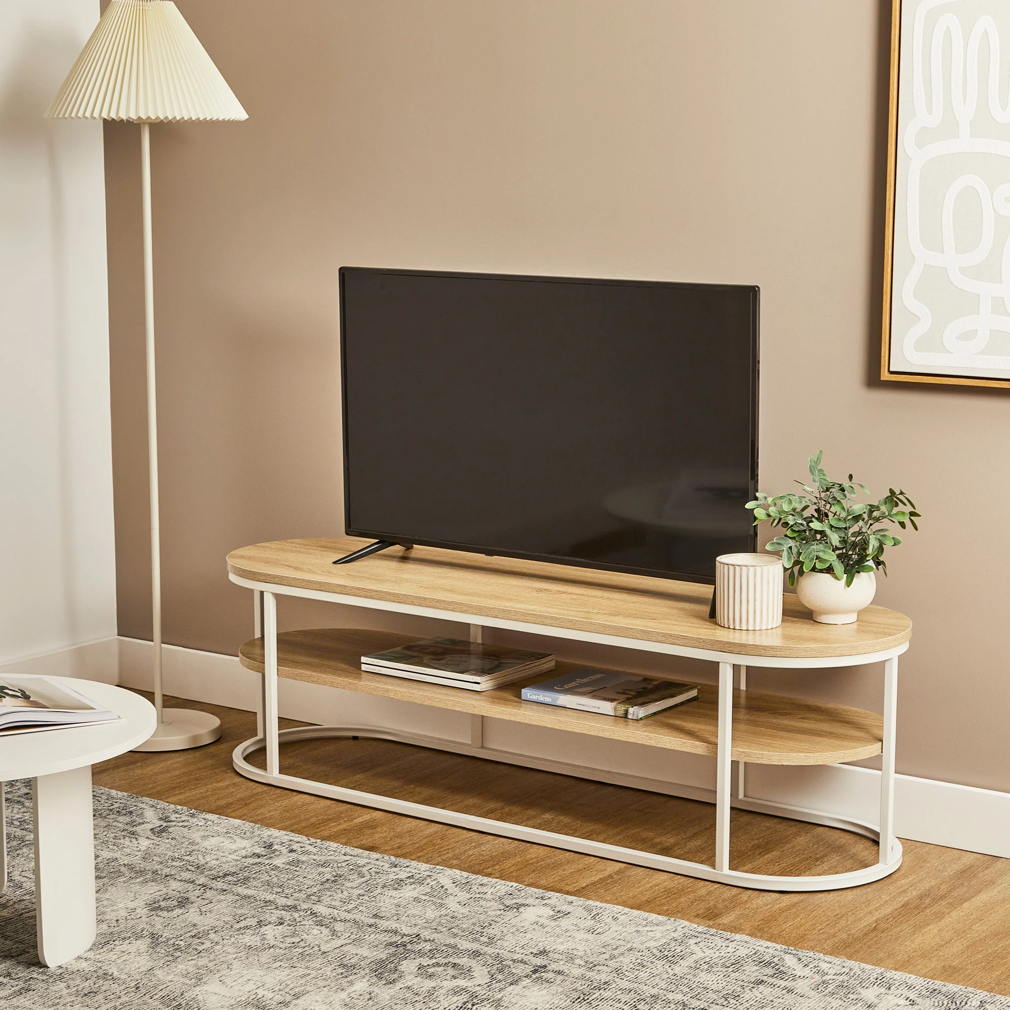 Sonoma Entertainment Unit White (140cm) - Image 9