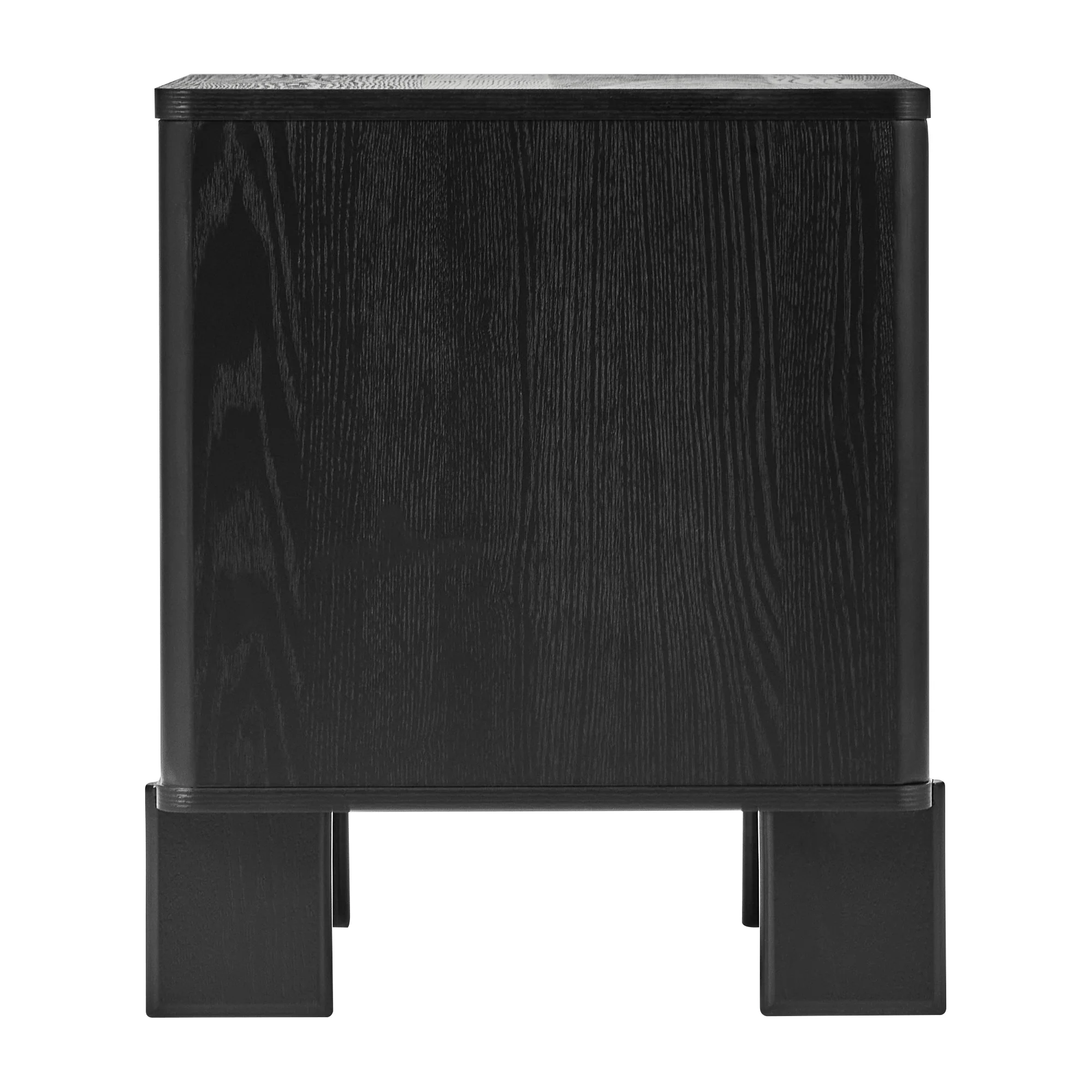 Taupo Bedside Table Black (Set of 2) - Image 8