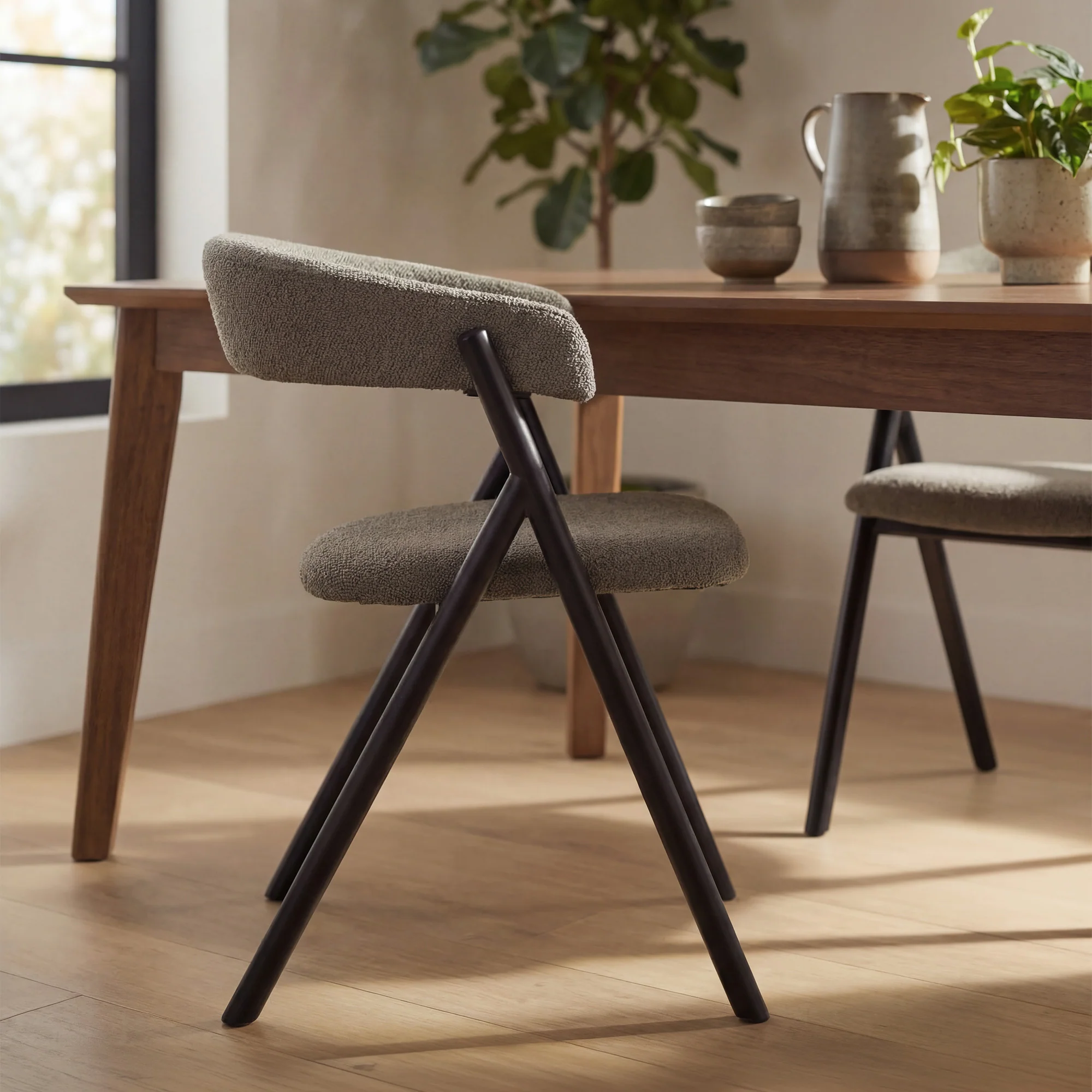 Thornbury Set of 2 Dining Chairs Grey - Image 5