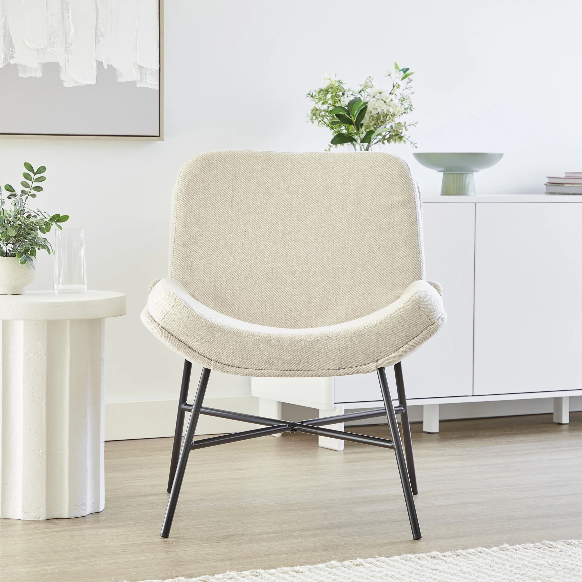 Tommy Accent Chair Cream - Image 6