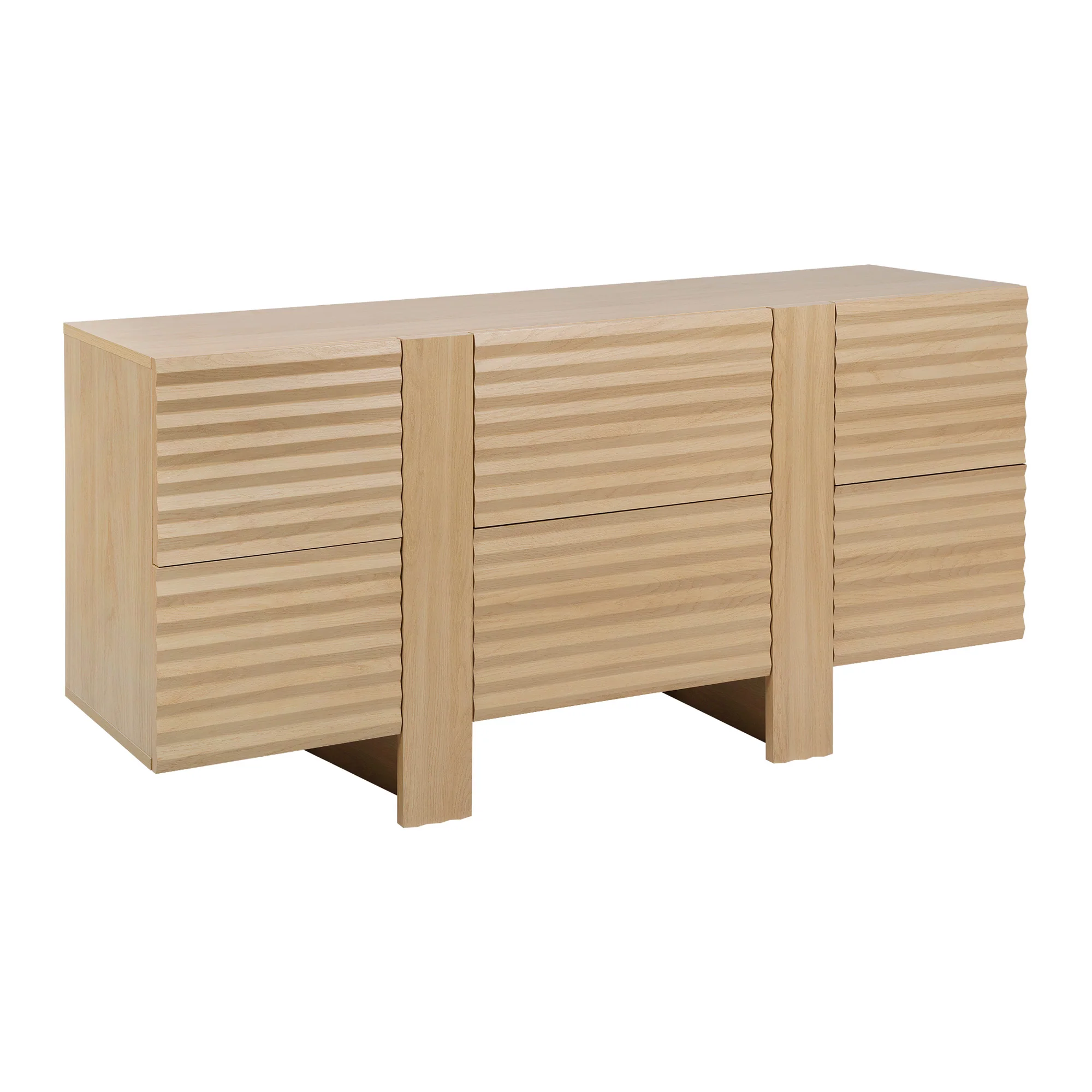 Wilson Chest of 6 Drawers Oak