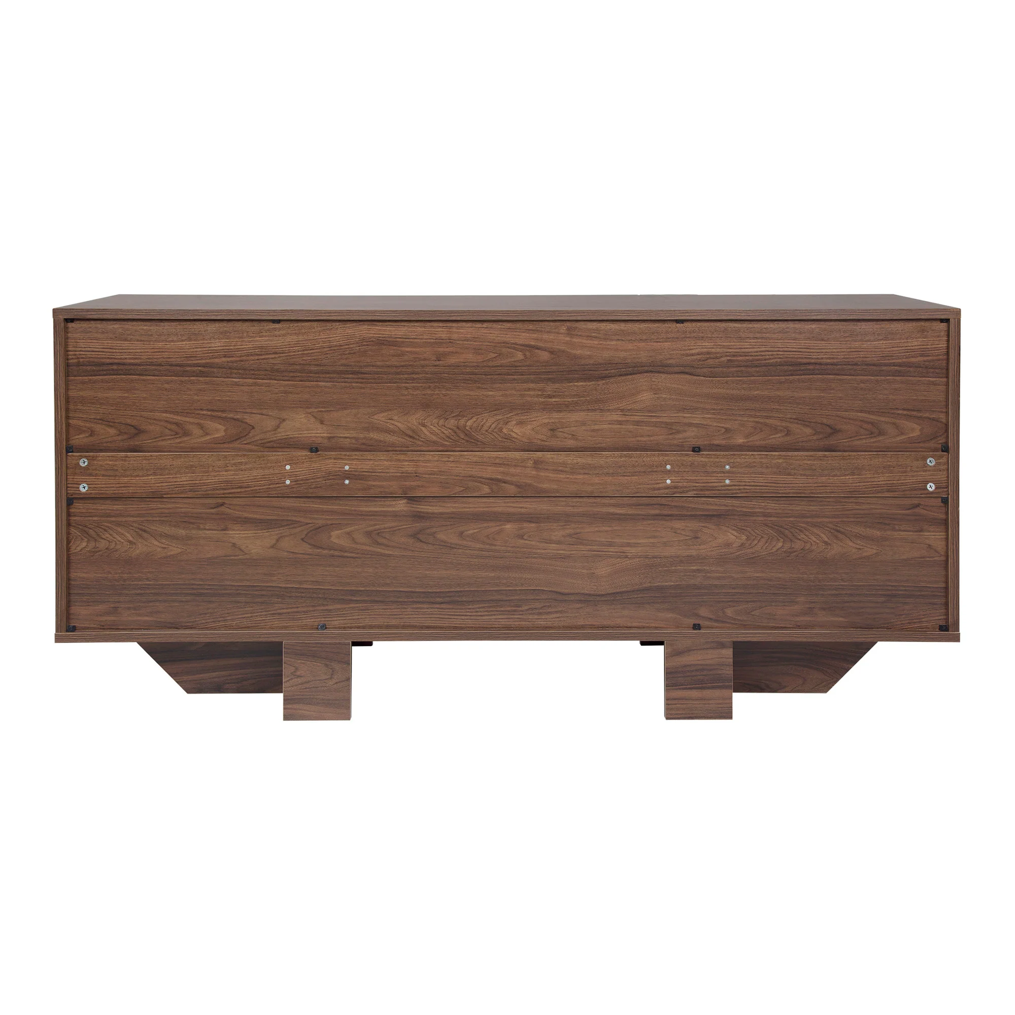 Wilson Chest of 6 Drawers Walnut - Image 5
